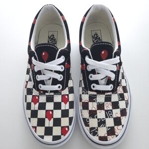 Vans x IT House of Terror Pennywise Era Sneakers size 5M/6.5W